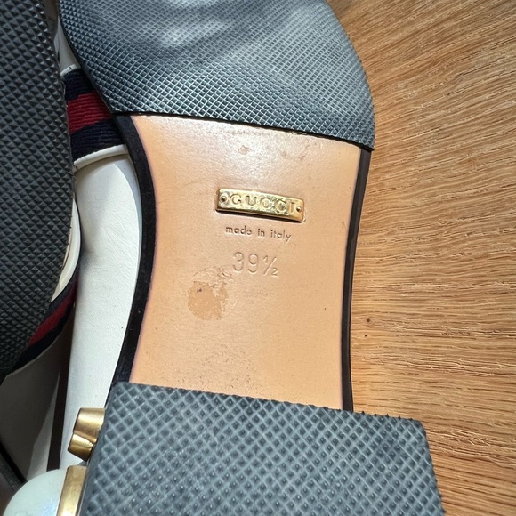 Gucci Leather Studded Accents Loafers - Picture 7 of 7